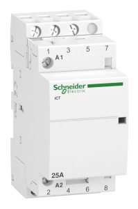 Контактор модульный Schneider Electric iСТ Acti9 25А 3п 3НО 230/240В SchE