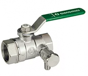 Кран шаровой с вн./вн. резьбой и сливом 2″ Giacomini R250SX148