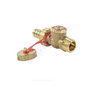 Кран шаровой выпускной 3/8″ Giacomini R608Y022