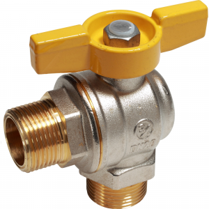 Кран шаровой угловой с нар. резьбой 1/2″ Giacomini R782GBX003
