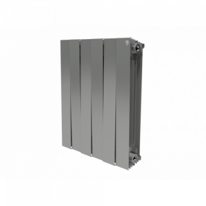 Радиатор Royal Thermo PianoForte 500/Silver Satin — 8 секц.