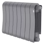 Радиатор биметаллический Royal Thermo Infinity 300 Silver Satin VR80 — 8 секц.
