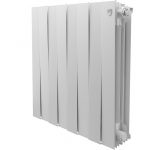 Радиатор биметаллический секционный Royal Thermo Bianco Traffico 500/100/6 боковое подключение цвет