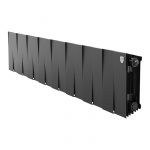 Радиатор биметаллический Royal Thermo PianoForte 200 Чёрный — 16 секц., Новый