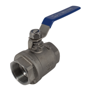 Шаровой кран Newkey муфтовый двусоставной нержавеющий (2PAISI316 DN32 (1_1/4″), (CF8M), PN63