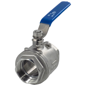 Шаровой кран Newkey муфтовый двусоставной нержавеющий AISI316 DN50 (2″), (CF8M, PN63