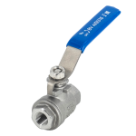 Шаровой кран Newkey муфтовый двусоставной нержавеющий AISI316 DN 8 (1/4″), (CF8M), PN63