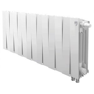 Радиатор биметаллический Royal Thermo PianoForte 300 Белый — 14 секц.
