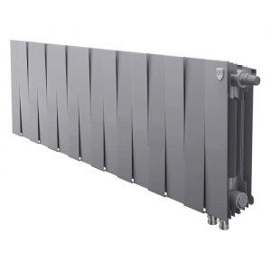 Радиатор биметаллический Royal Thermo PianoForte 300 Серебристый VR80 — 12 секц.