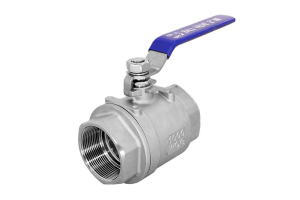 Шаровой кран Newkey муфтовый двусоставной нержавеющий (2PC), AISI316 DN80 (3″) (CF8M), PN63