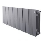 Радиатор биметаллический Royal Thermo PianoForte 300 Серебристый — 14 секц.
