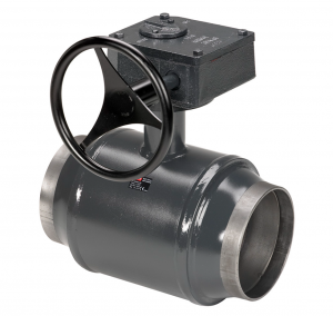 Кран шаровой стальной Danfoss JIP/G-WW с редуктором ду 300 с/с 065N0166G