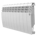 Радиатор биметаллический Royal Thermo BILINER B 350 Белый — 10 секц., Новый