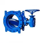 Затвор поворот Benarmo 2/эксц чуг EPDM Ду200 Ру10/16 ред фл д/чуг 2210RA