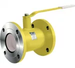 Шаровой кран LD Кран шар ст газ КШ.Ц.Ф Ду100 Ру16 фл GAS.100/080.016.Н/П.02 007-4936
