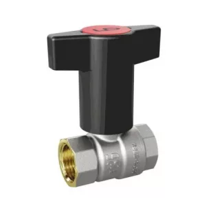 Шаровой кран LD шар лат Pride нк Ду15 Ру40 м/м Т-рук LD 47.340.15 RB