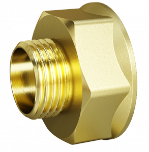 Переход LD Pride DN 50х40 (2″ВР х 1 1/2″НР) латунь