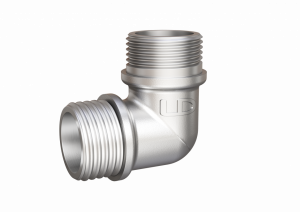 Угол 90 гр LD Pride DN20 (3/4″) НР/НР латунь никель