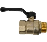 Кран шаровой латунный LD Pride 47.20 Ду20 В-Н рычаг стальной