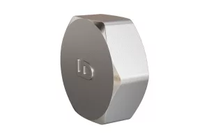 Заглушка LD Pride DN25 (1″) ВР латунь, никель