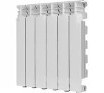 Радиатор отопления Stout SRA-3310-050006 STOUT GAMMA 500 6 секций радиатор алюминиевый боковое подключение (белый RAL 9010)