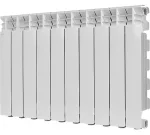 Радиатор отопления Stout GAMMA 500 10 секций радиатор алюминиевый боковое подключение (белый RAL 9010) SRA-3310-050010