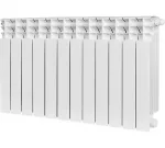 Радиатор отопления Stout TITAN VENTIL 500 12 секций радиатор биметаллический нижнее правое подключение (графит RAL 7024)