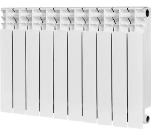 Радиатор отопления Stout SRB-3310-050010 TITAN 500 10 секций радиатор биметаллический боковое