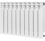 Радиатор отопления Stout SRB-3310-050013 STOUT TITAN 500 13 секций радиатор биметаллический боковое подключение (белый RAL 9016)