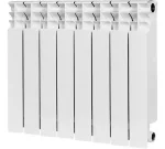 Радиатор отопления Stout SRB-3310-050008 TITAN 500 8 секций радиатор биметаллический боковое