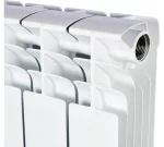 Радиатор отопления Stout SRB-3310-050011 STOUT TITAN 500 11 секций радиатор биметаллический боковое подключение (белый RAL 9016)