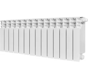 Радиатор отопления Stout TITAN VENTIL 350 14 секций радиатор биметаллический нижнее правое подключение (белый RAL 9016)