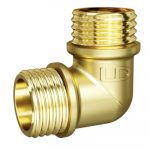 Угол 90 гр LD Pride DN15 (1/2″) НР/НР латунь