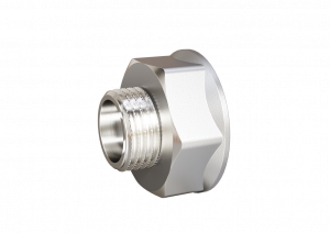 Переход LD Pride DN 50х40 (2″ВР х 1 1/2″НР) латунь никель с биркой