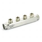 Коллектор Uni-fit ВВ 1″ х 4 вых 3/4″EK нержавеющая сталь