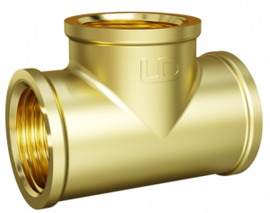 Тройник LD Pride DN40 (1 1/2″) ВР/ВР/ВР латунь