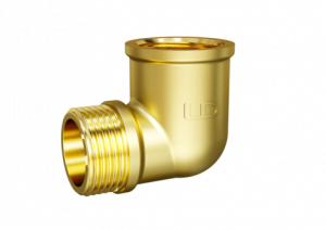 Угол 90 гр LD Pride DN25 (1″) ВР/НР латунь