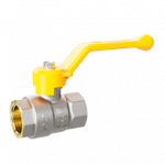 Кран шаровой латунный LD Pride 47.32 Ду32 В-В бабочка