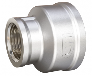 Муфта переходная LD Pride DN 40х32 (1 1/2″ВР х 1 1/4″ВР) латунь никель с биркой