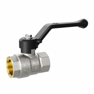 Кран шаровой латунный LD Pride 47.32.В-В.Р Ду32 Ру25 вн-вн (рычаг) M02