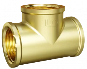 Тройник LD Pride DN32 (1 1/4″) ВР/ВР/ВР латунь