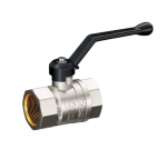 Кран шаровой латунь LD Pride кислород Oxygen Ду15 Ру16 G3/4 НР/НР рычаг