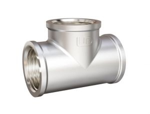 Тройник LD Pride DN20 (3/4″) ВР/ВР/ВР латунь никель с биркой