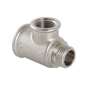 Фитинг Valtec тройник с переходом на наружную резьбу VTR.134.RN.040505